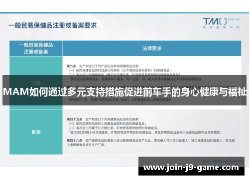MAM如何通过多元支持措施促进前车手的身心健康与福祉